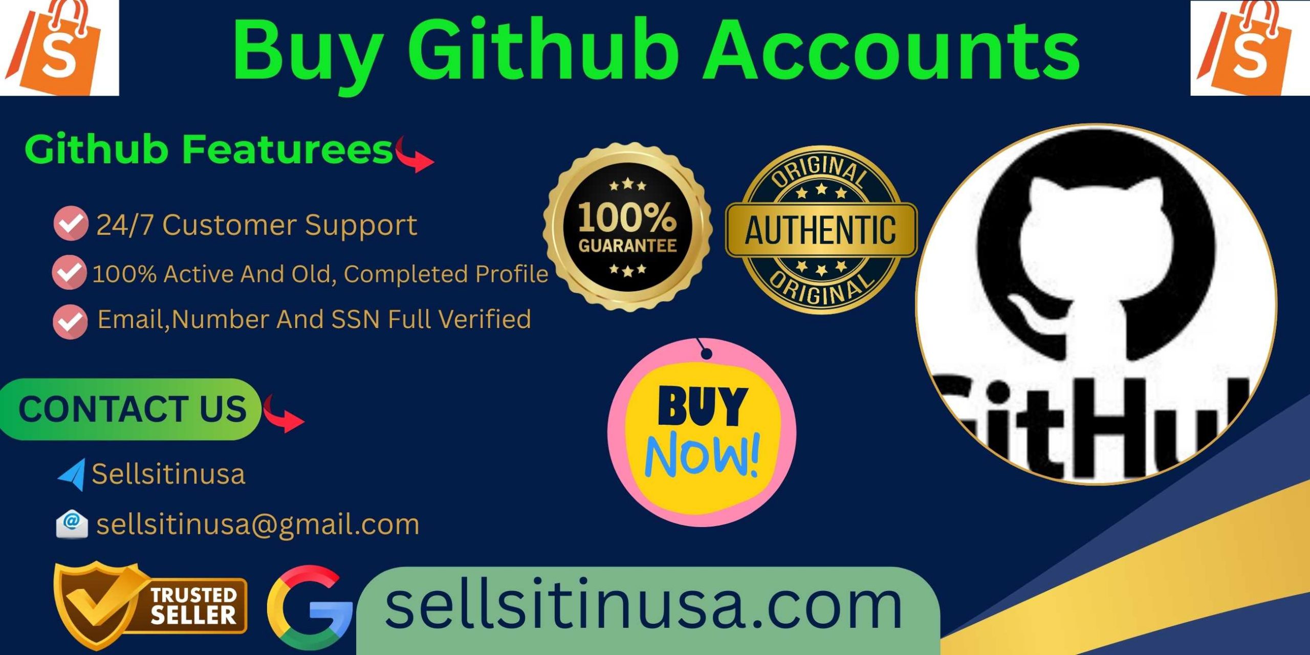 Buy Github Accounts