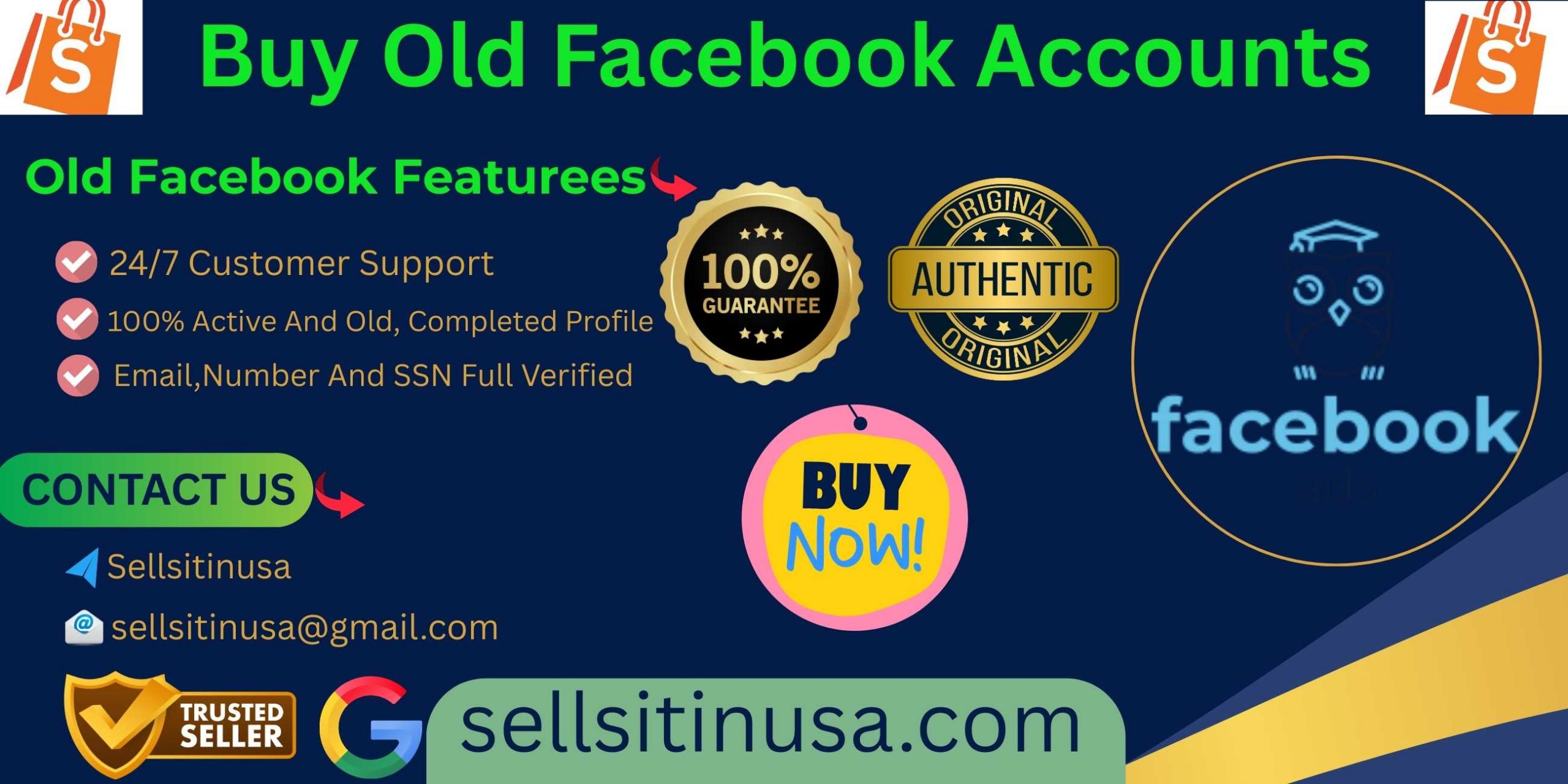 Buy Old Facebook Accounts
