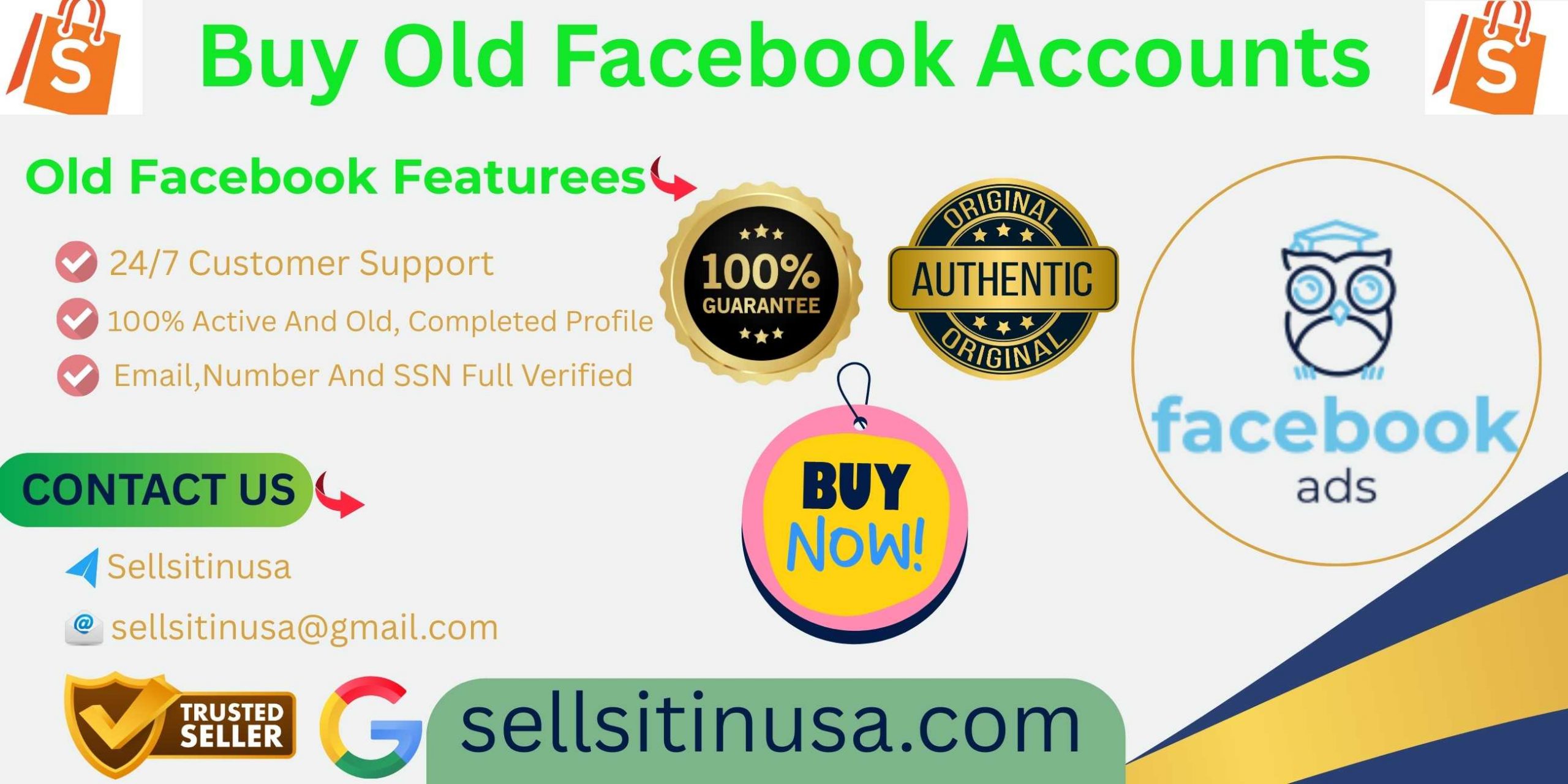 Buy Old Facebook Accounts