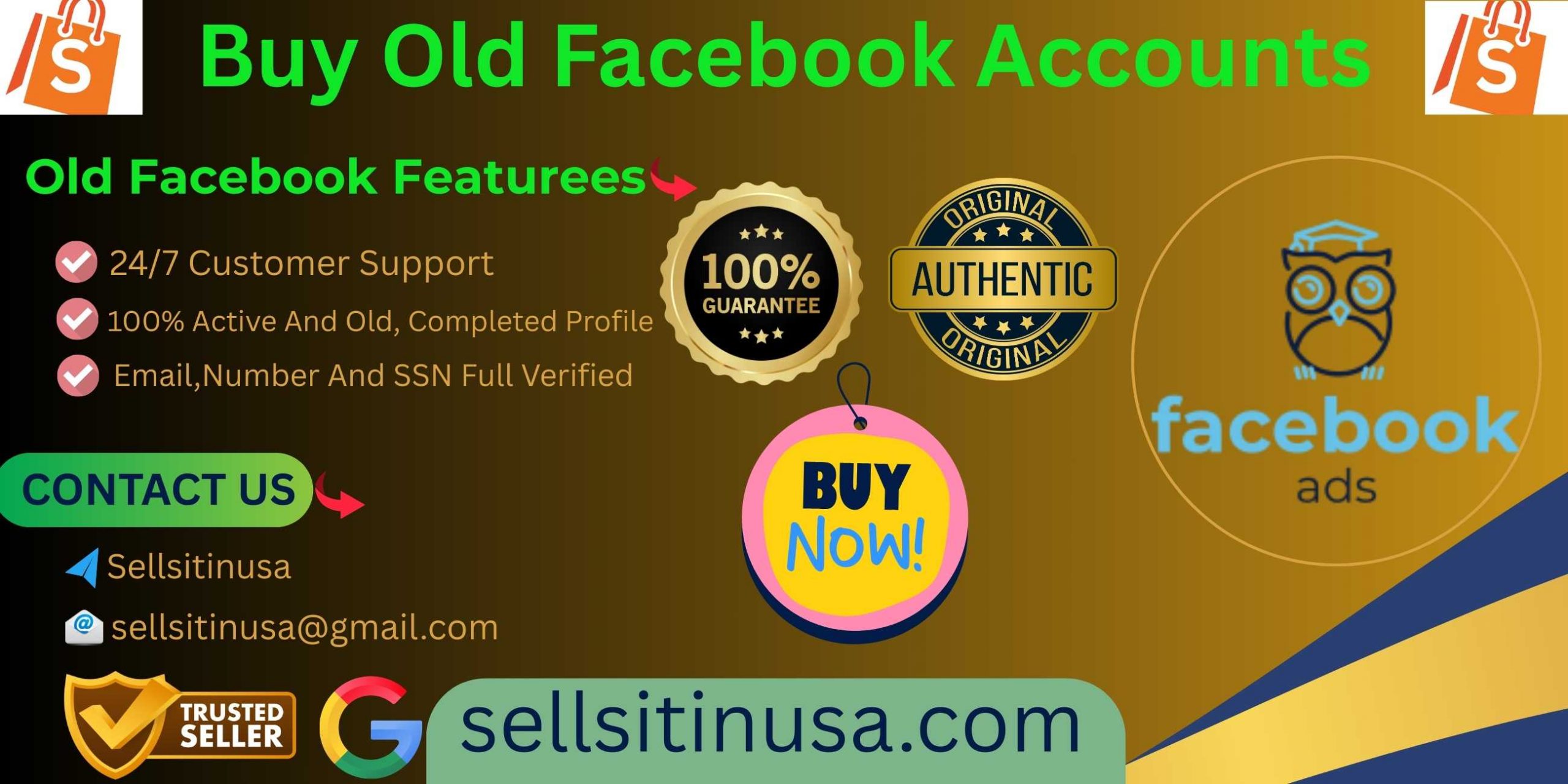 Buy Old Facebook Accounts