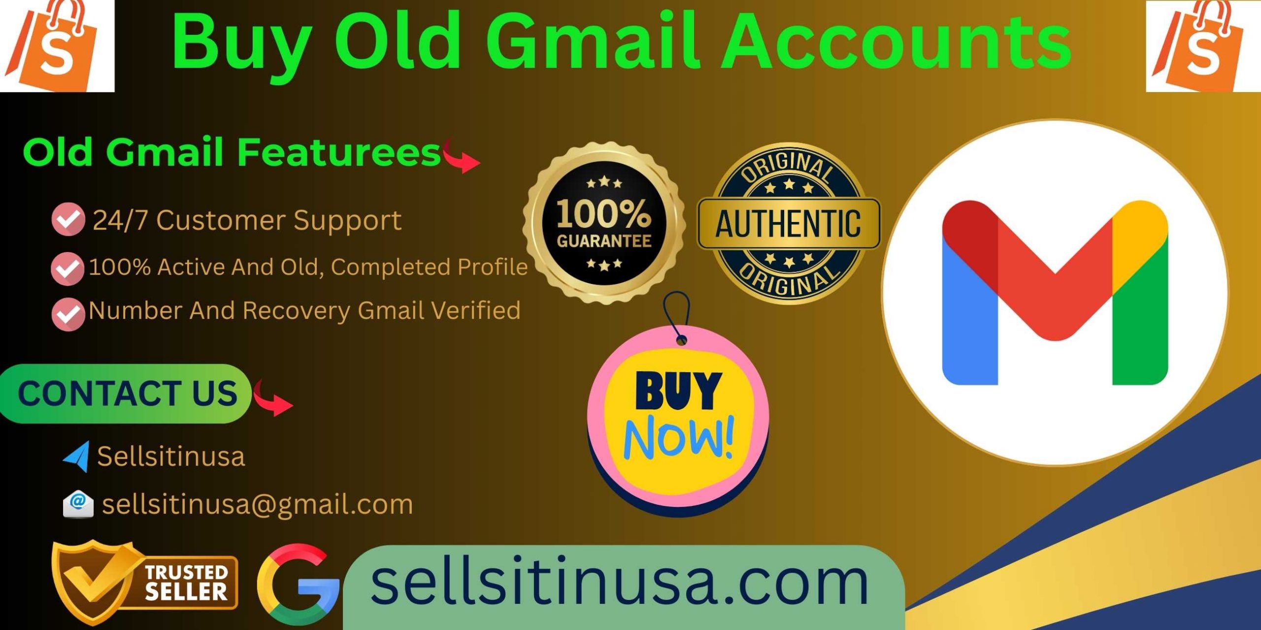 Buy Old Gmail Accounts