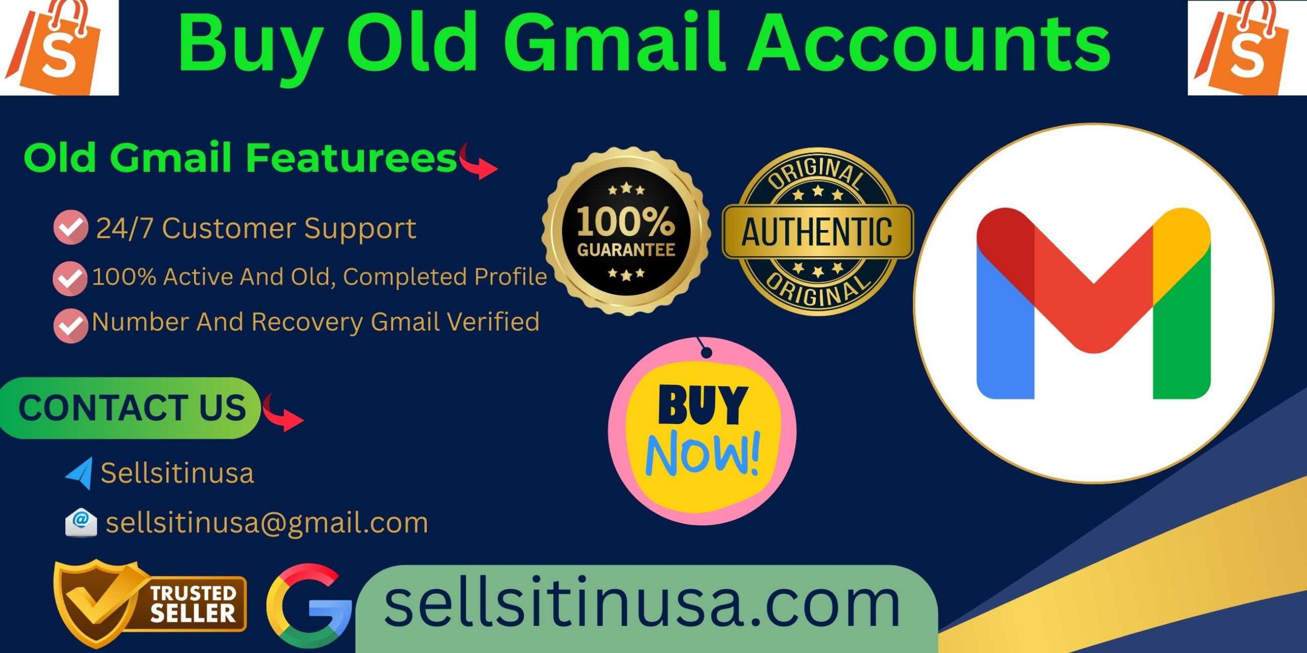 Buy Old Gmail Accounts