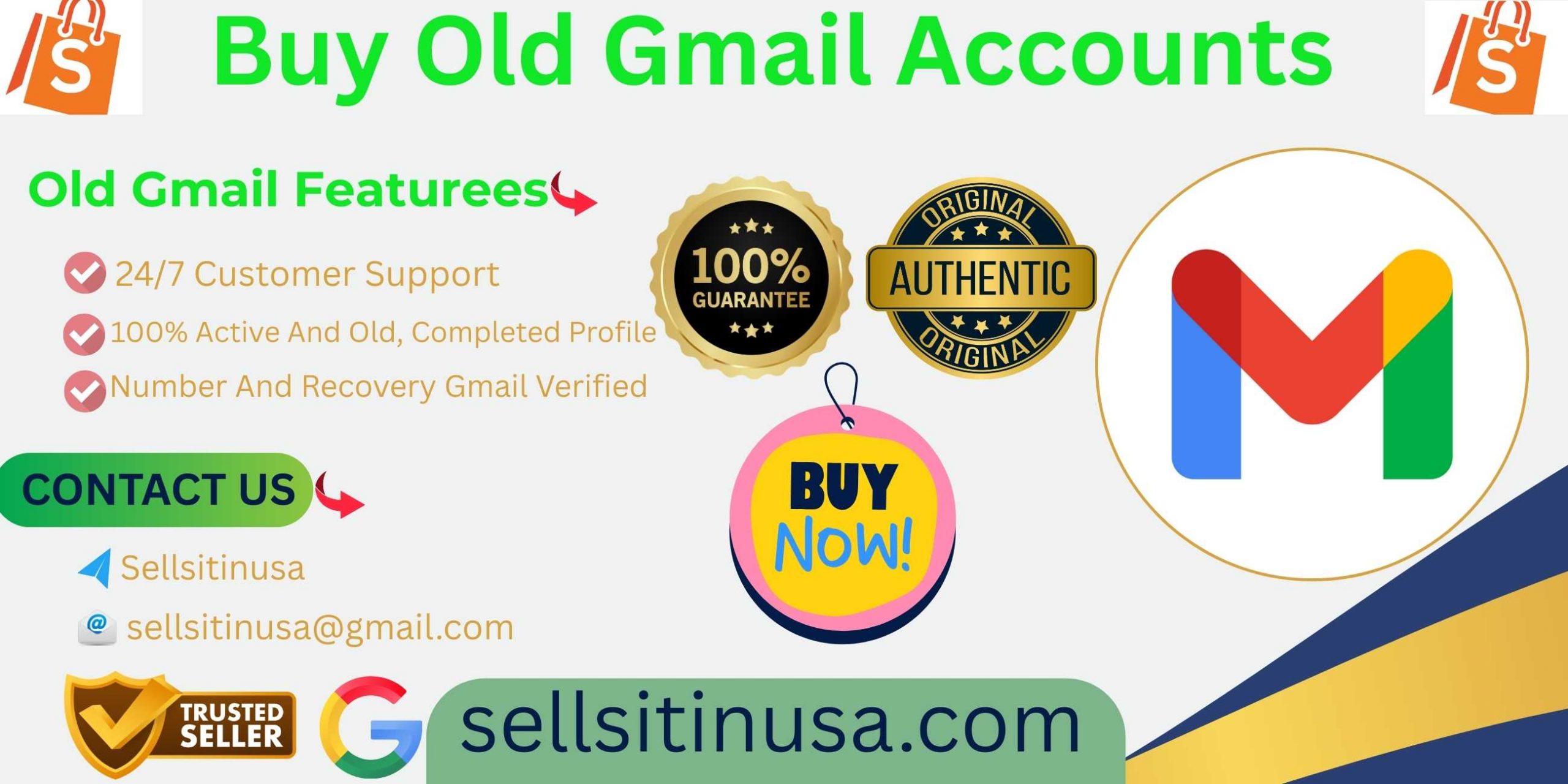 Buy Old Gmail Accounts