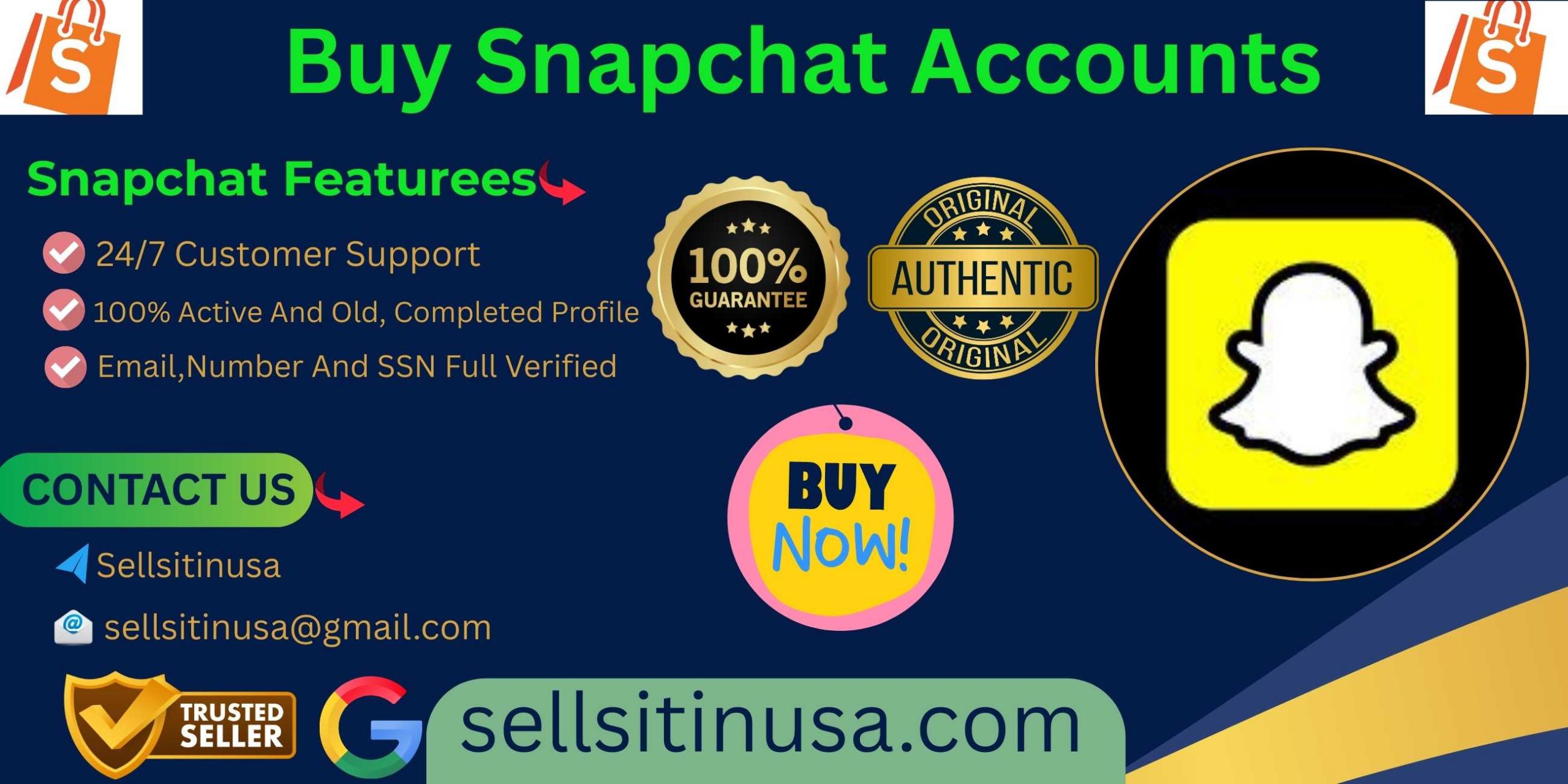 Buy Snapchat Accounts