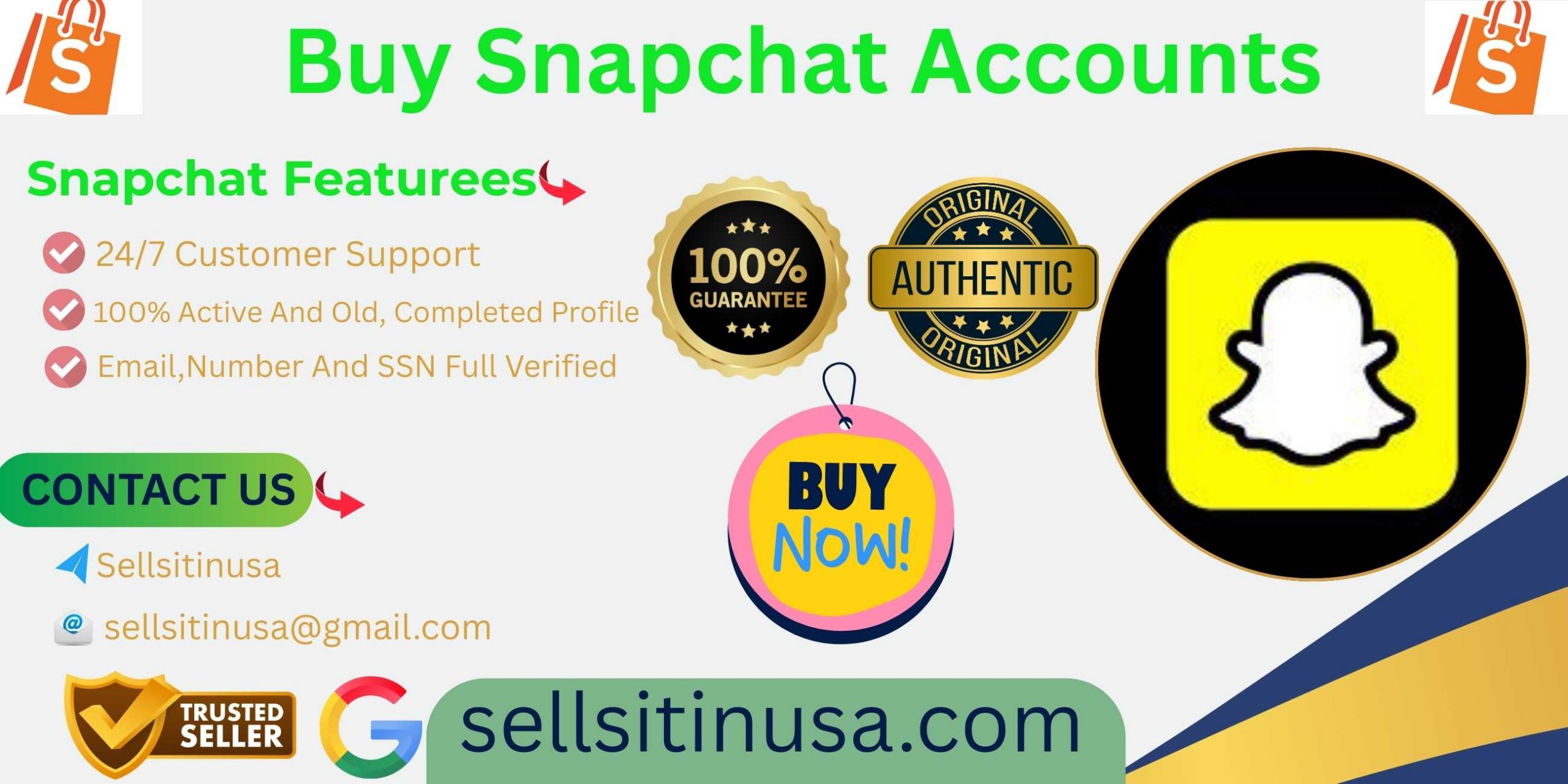 Buy Snapchat Accounts