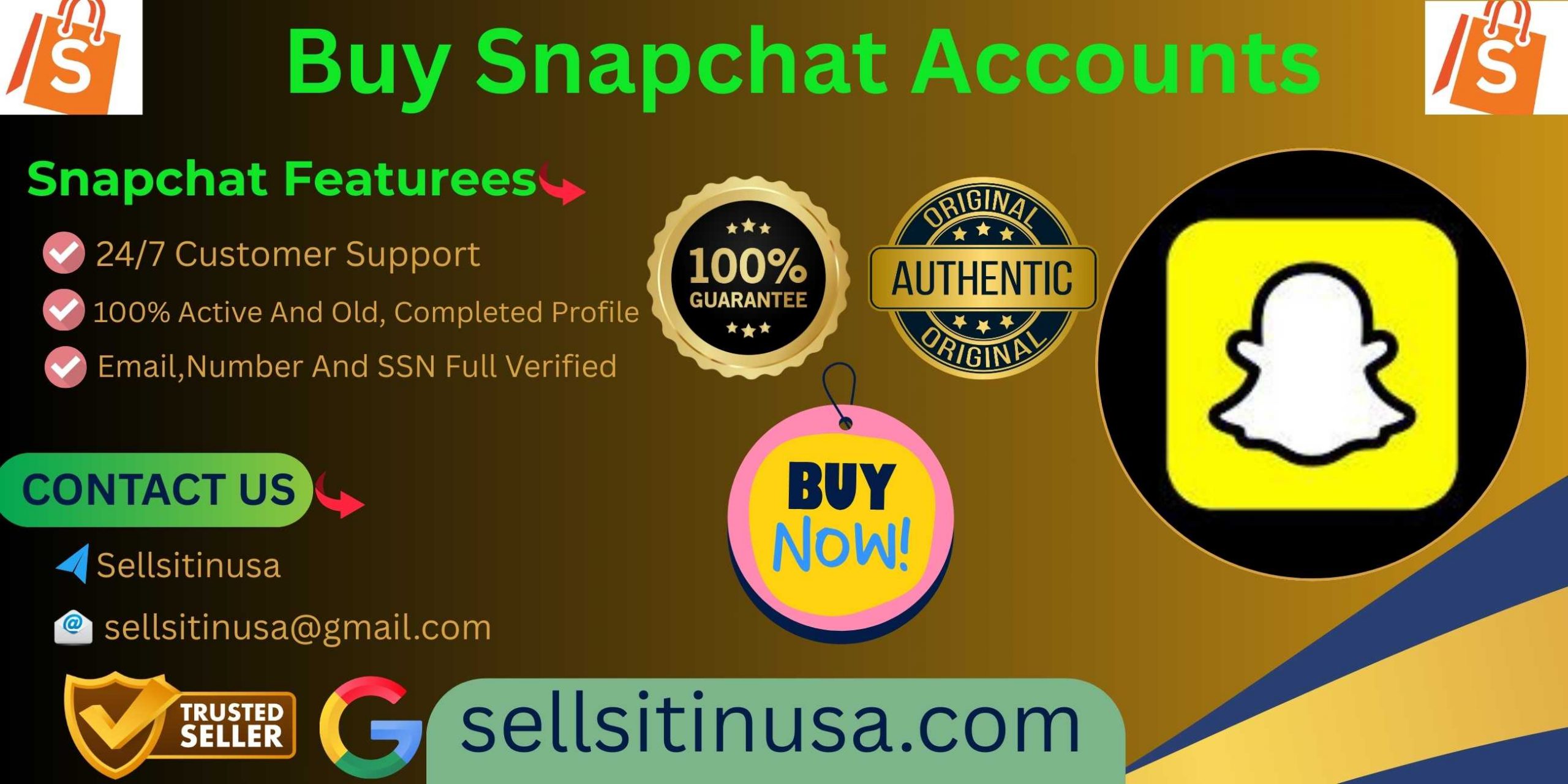 Buy Snapchat Accounts