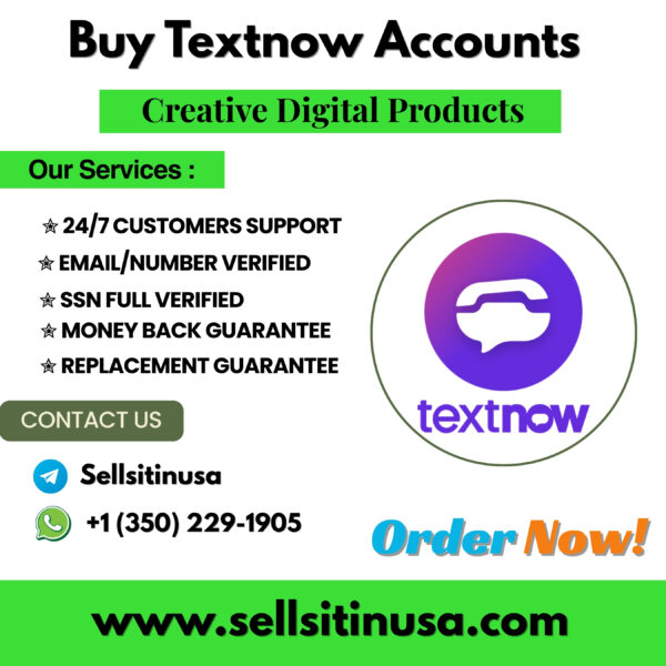 Buy Textnow Accounts