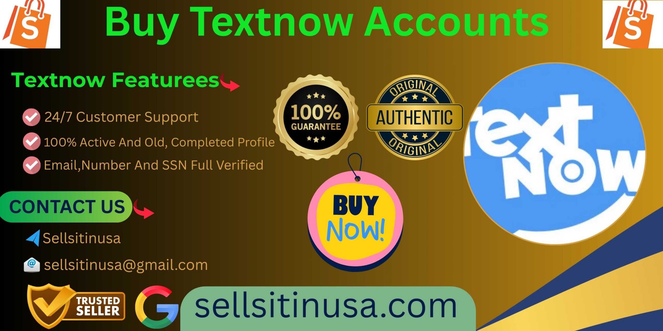 Buy Textnow Accounts