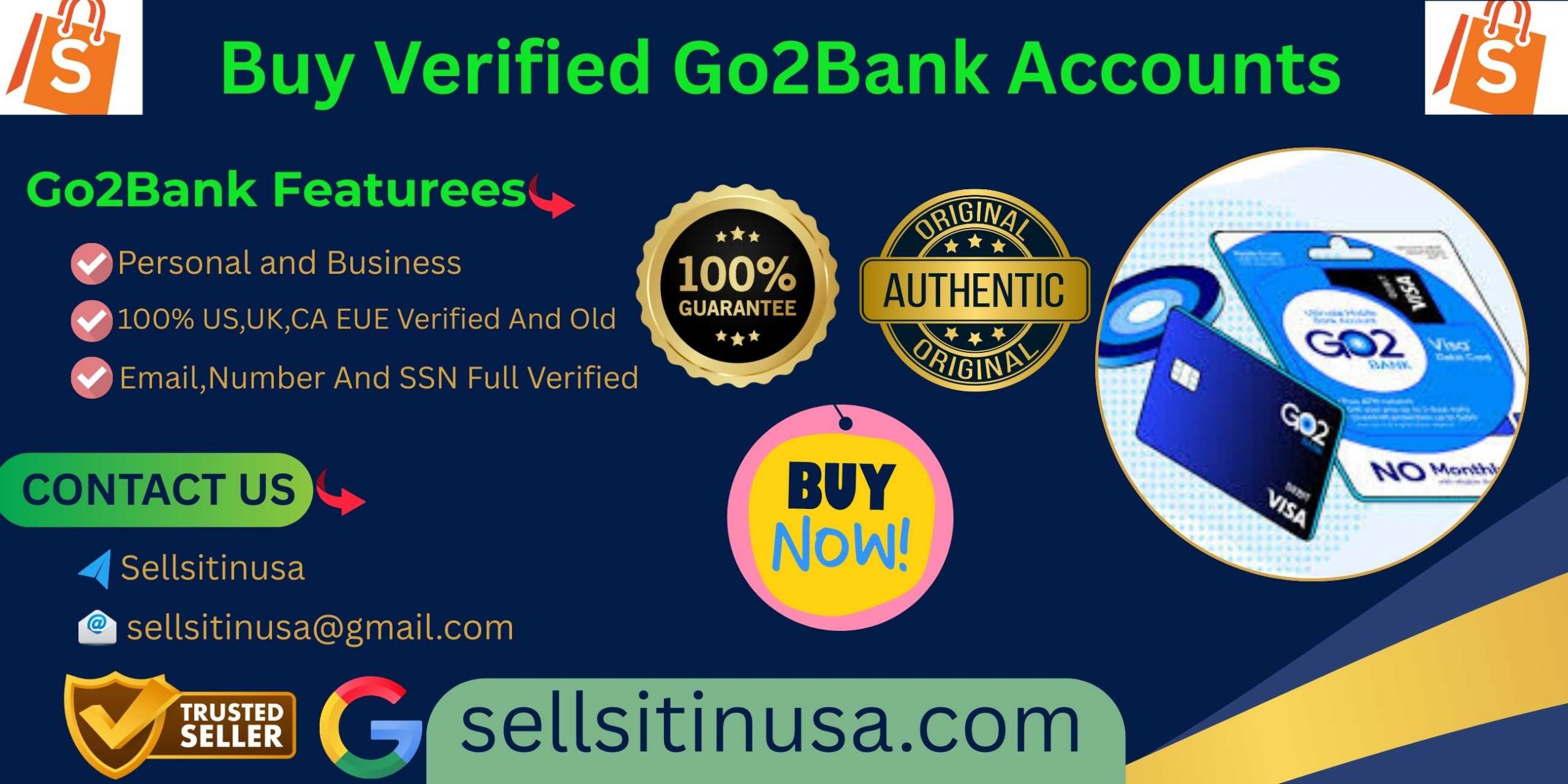 Buy Verified Go2Bank Accounts