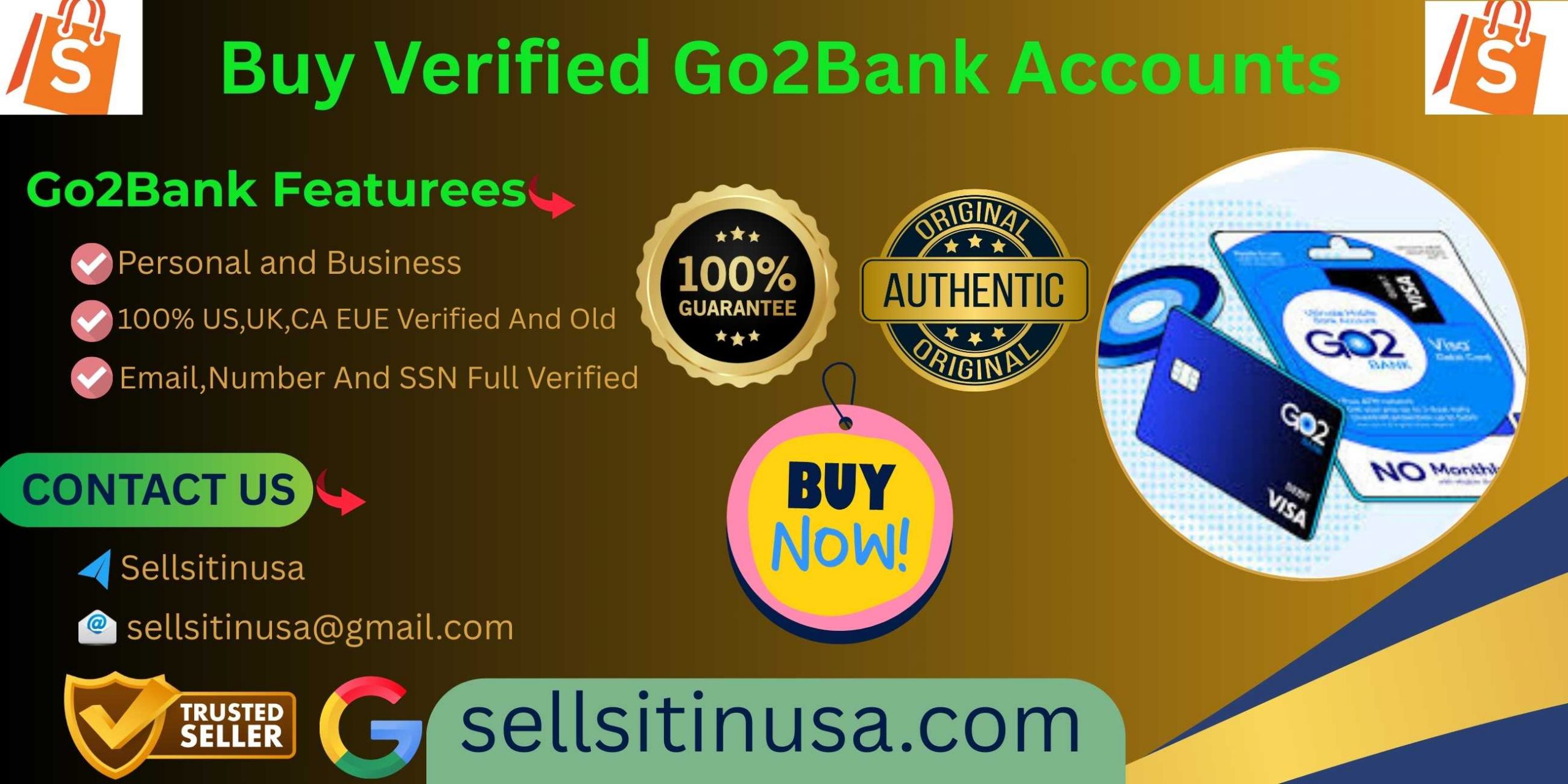 Buy Verified Go2Bank Accounts