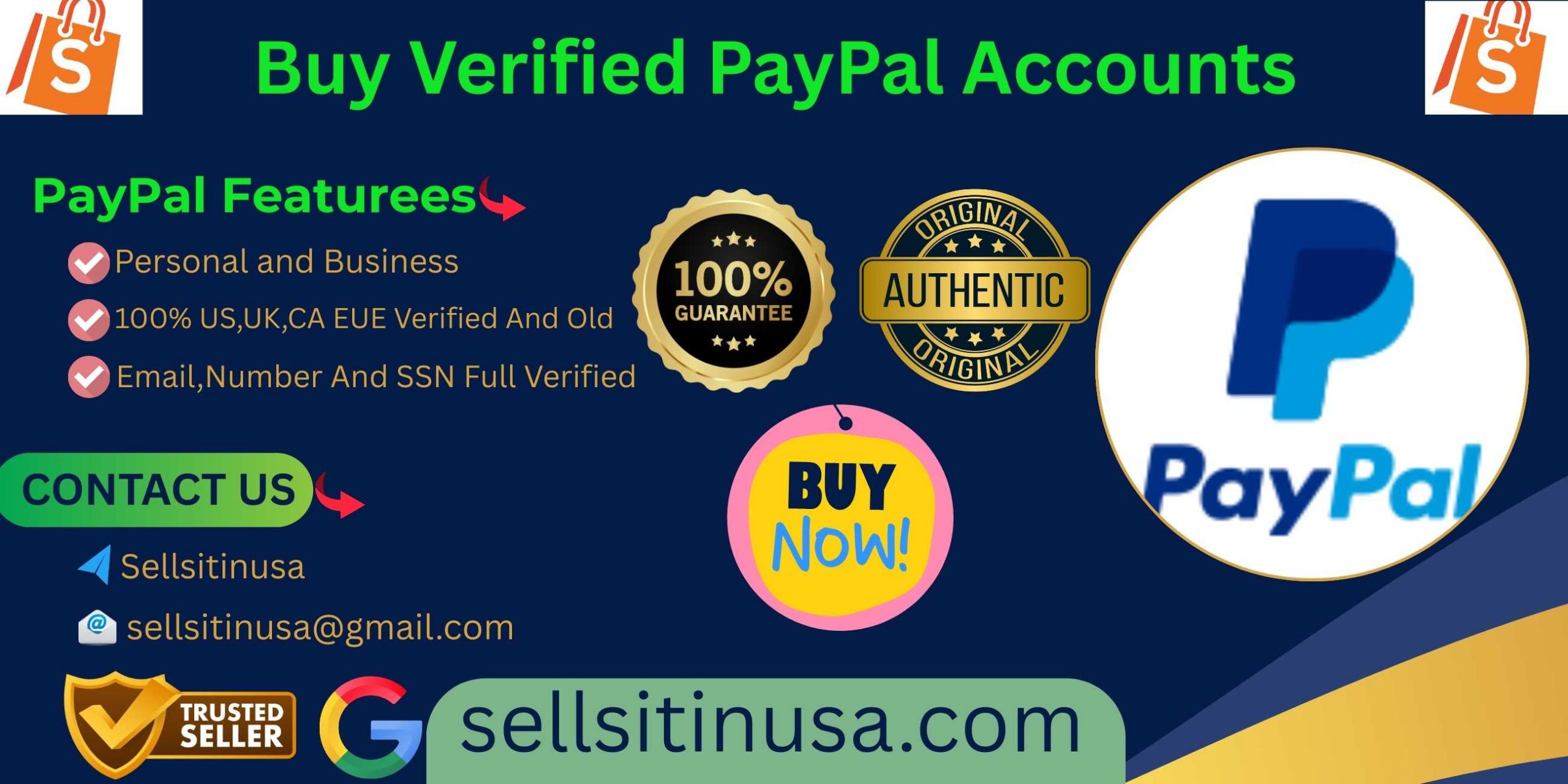 Buy Verified PayPal Accounts
