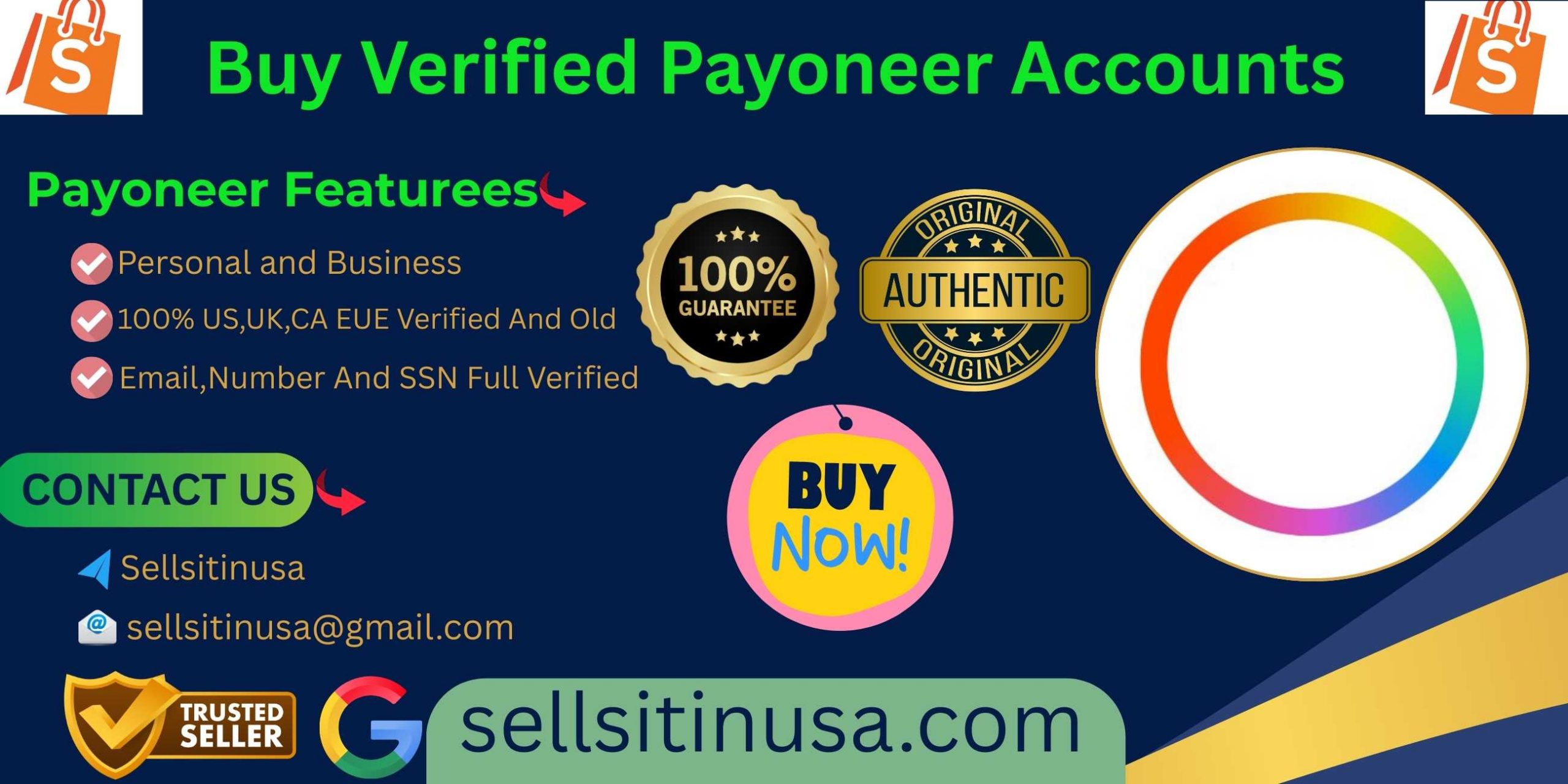 Buy Verified Payoneer Accounts