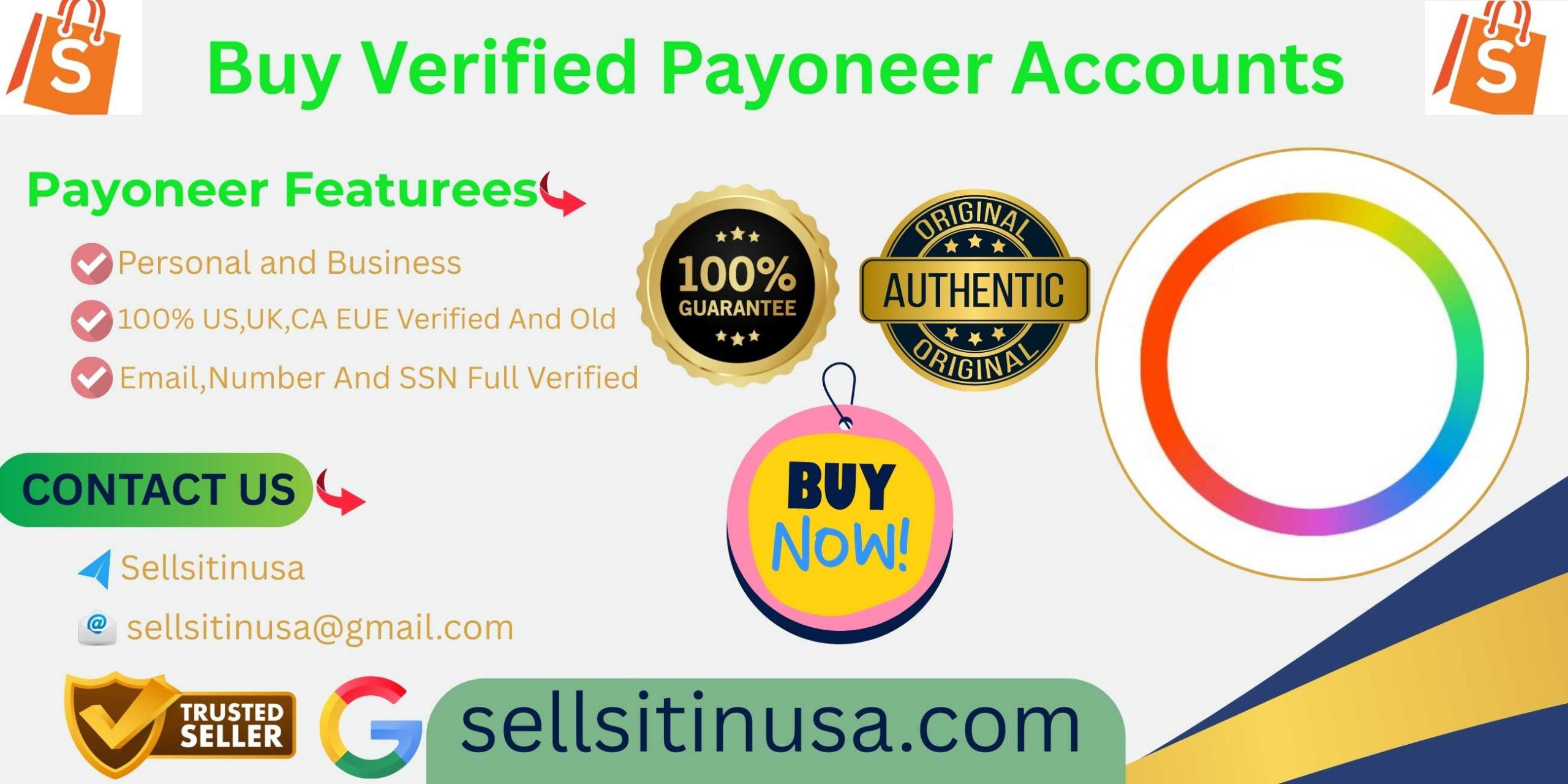 Buy Verified Payoneer Accounts
