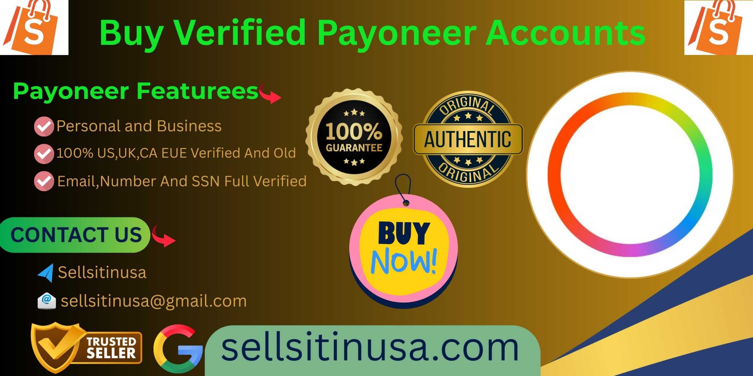 Buy Verified Payoneer Accounts