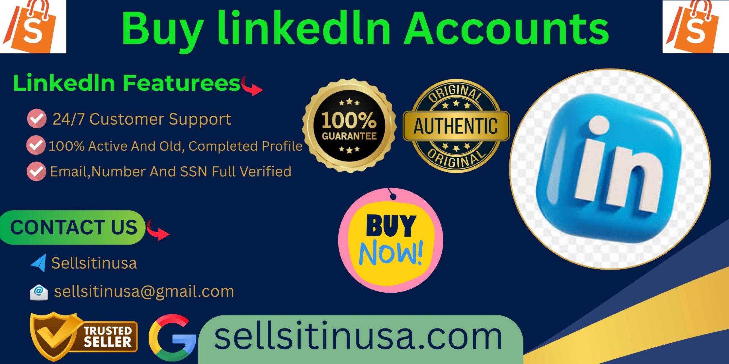 Buy Linkedln Accounts