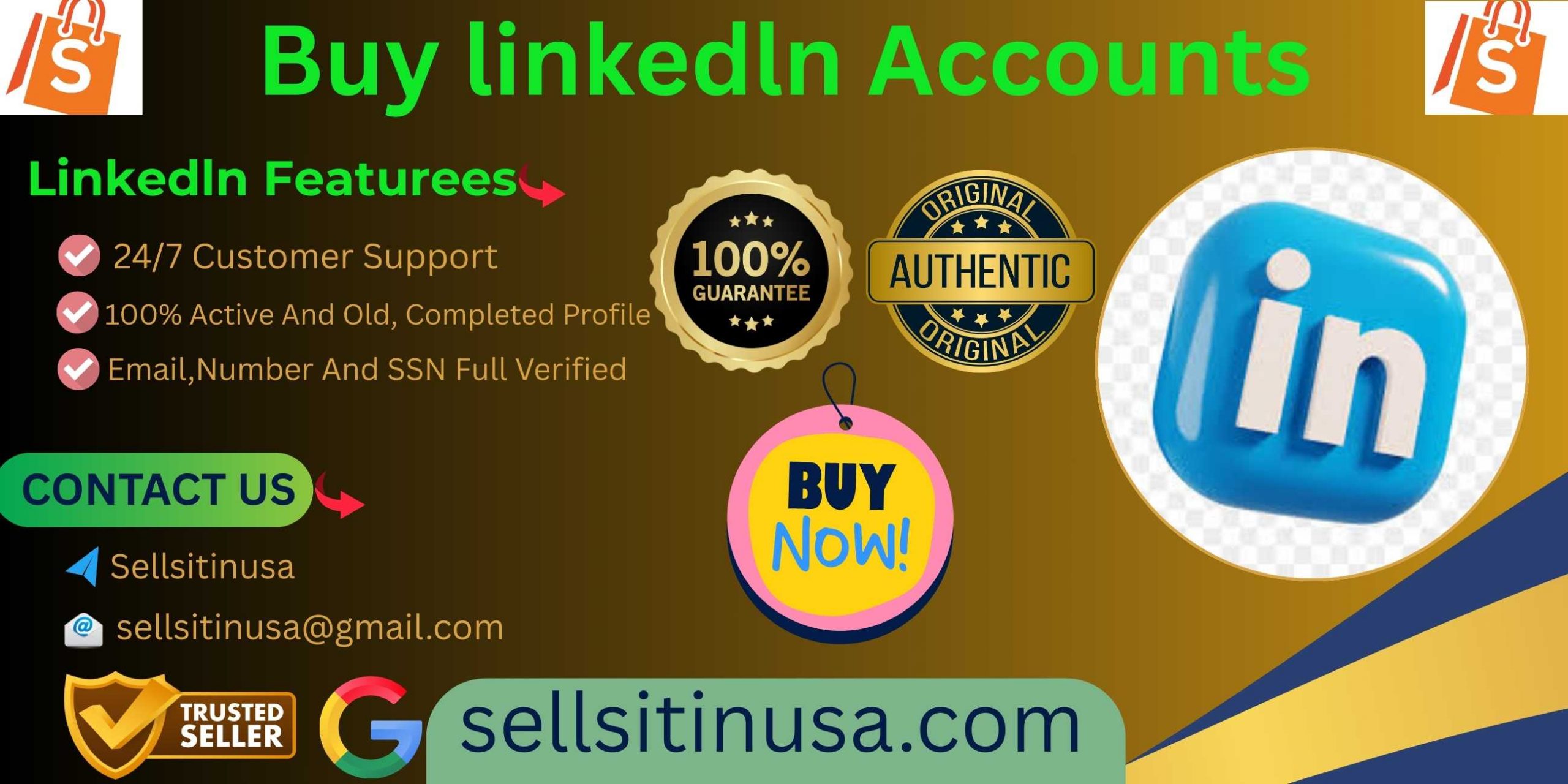 Buy Linkedln Accounts